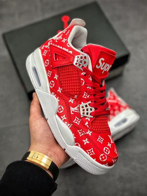 air jordan 4 louis vuitton x supreme|Louis Vuitton jordan 1 high.